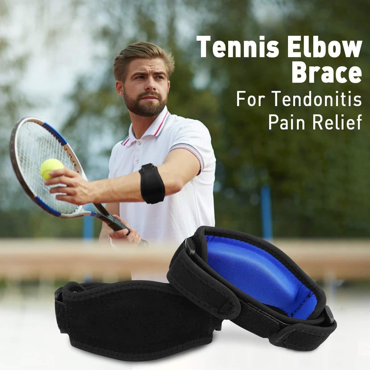Sports Pressure Elbow Protectors for Badminton Basketball Tennis