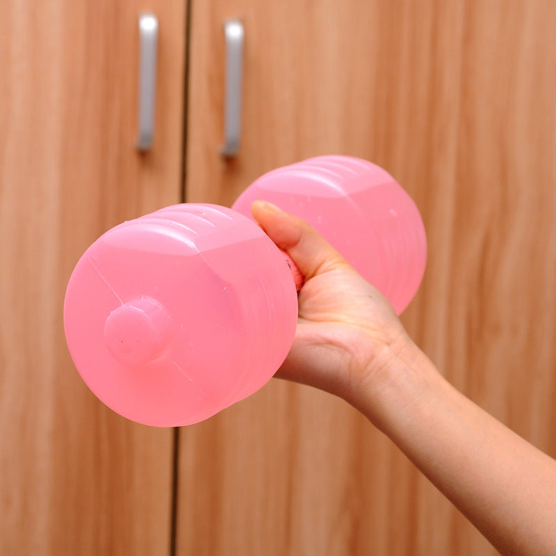 Water Dumbbell Bottle Fitness Equipment for Gym Yoga Training