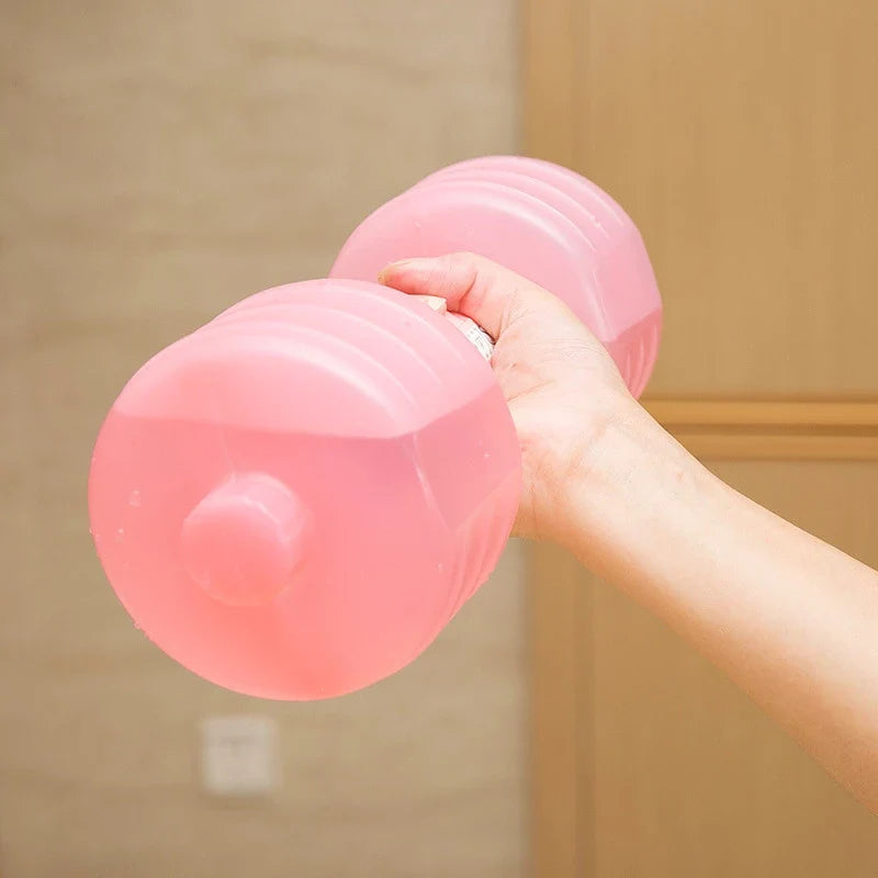 Water Dumbbell Bottle Fitness Equipment for Gym Yoga Training