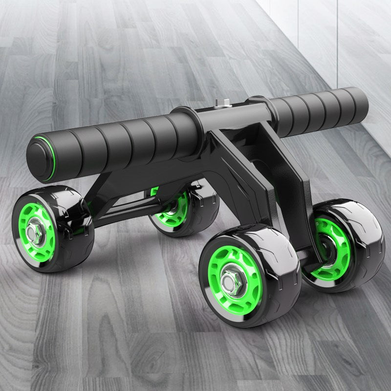 Four-Wheeled Abdominal Roller Home Exercise Fitness Equipment