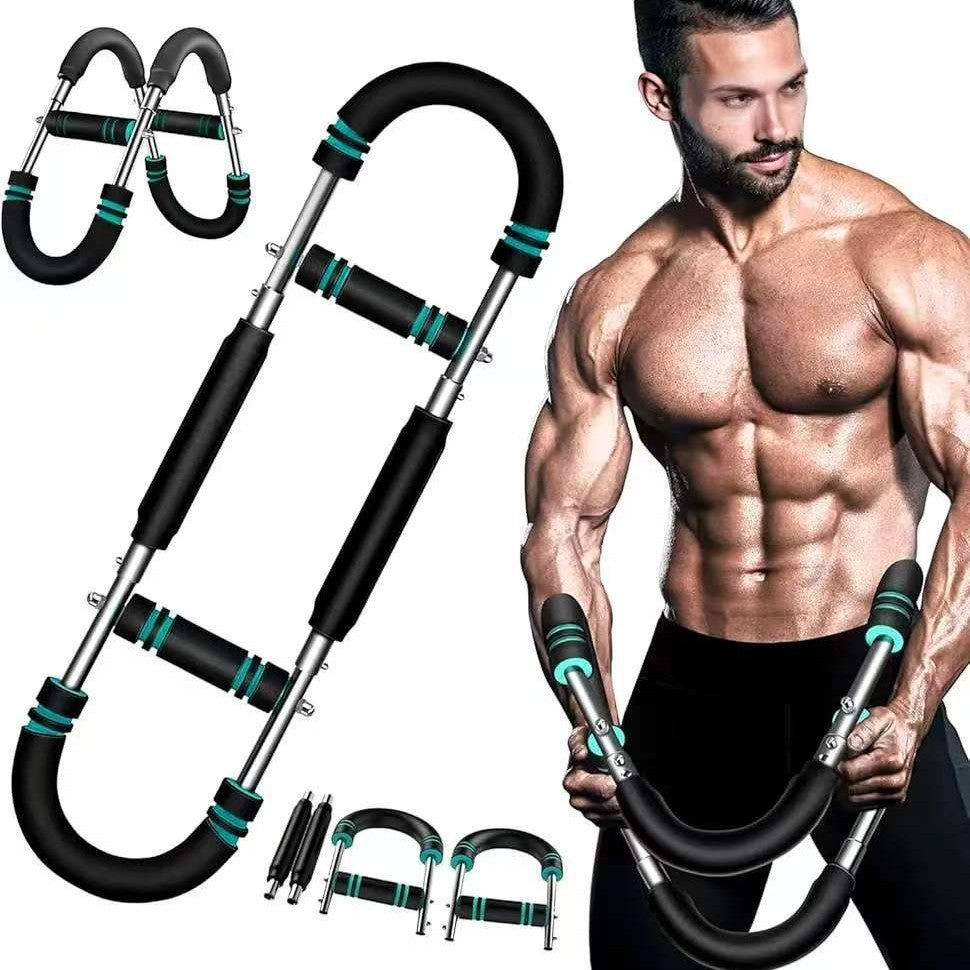 Multi functional adjustable arm strength device